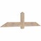 Ekena Millwork Eugene Smooth Timber Gable Bracket, Douglas Fir, 72"W x 18"H x 1 1/2"D x 5 1/2"F, 6/12 Pitch GBW072X18X0206EUG00SDF - alternate 4